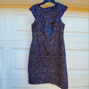 Ann Taylor Navy Bodycon Size 10 Dress